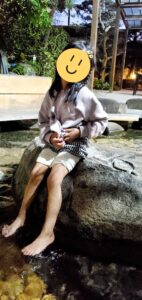 【岡山県美作市】湯郷温泉足湯 ふれあいの湯・湯郷グランドホテル(ゆのごうおんせんあしゆ)