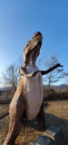 【岡山県苫田郡鏡野町】男女山公園（おとめやまこうえん）恐竜公園