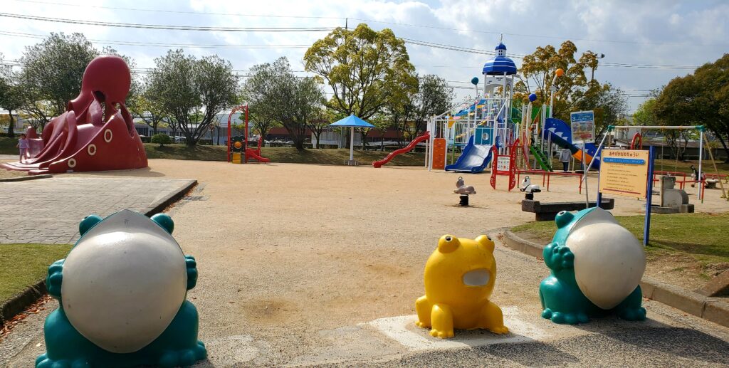 【岡山県笠岡市】笠岡運動公園（タコ公園）