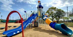 【岡山県笠岡市】笠岡運動公園(タコ公園)