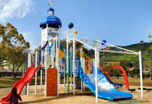 【岡山県笠岡市】笠岡運動公園(タコ公園)