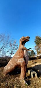 【岡山県苫田郡鏡野町】男女山公園（おとめやまこうえん）恐竜公園