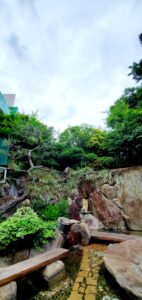 【岡山県美作市】湯郷温泉足湯 ふれあいの湯・湯郷グランドホテル(ゆのごうおんせんあしゆ)