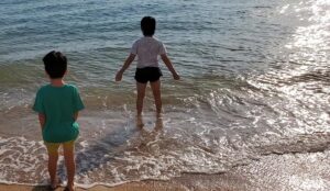 【岡山県玉野市水遊び】渋川海水浴場(しぶかわかいすいよくじょう)