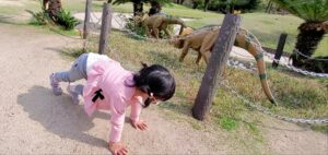【岡山県笠岡市】笠岡市立カブトガニ博物館公園(かさおかしりつかぶとがにはくぶつかんこうえん)【恐竜公園】