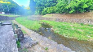 【岡山県井原市川遊び紅葉】天神峡(てんじんきょう)【天神社/パワースポット/キャンプ】