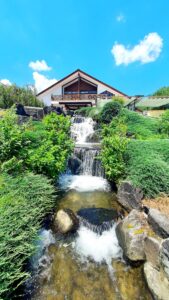 【岡山県勝田郡奈義町】山野草公園/那岐山麓 山の駅（さんやそうこうえん/なぎさんろくやまのえき）【水遊び/コテージ宿泊】