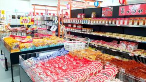 【岡山県美作市湯郷温泉】湯郷駄菓子館/無料室内キッズスペース/カラオケ(ゆのごうだがしかん)