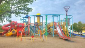 【鳥取県倉吉市遊び場】エースパックなしっこ館/二十世紀梨記念館(なしっこかん)【全天候型室内キッズスペース】