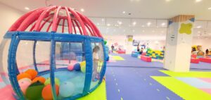 【岡山県津山市遊び場】のびっこジャンボ津山イオン店【全天候型室内キッズスぺース】
