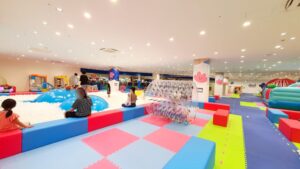【岡山県津山市遊び場】のびっこジャンボ津山イオン店【全天候型室内キッズスぺース】