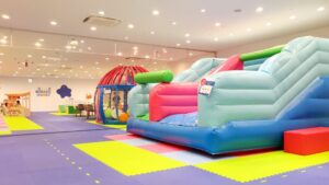 【岡山県津山市遊び場】のびっこジャンボ津山イオン店【全天候型室内キッズスぺース】