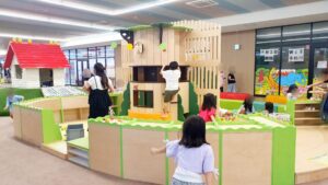 【岡山県岡山市東区西大寺】天満屋ハピーズ西大寺モール室内キッズスペース(全天候型屋内遊び場/クレゲ/ドンキ)